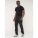 Sports male pants, size 48, black color