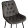 Chair on the Grass -Karkas Goyar Metal/velor, Black/Graphite 51x61x82 cm