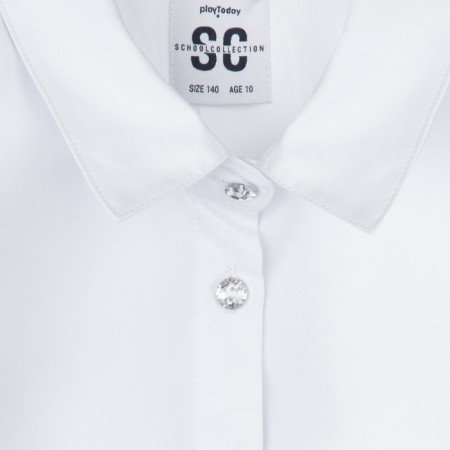 Blouse with a removable bow, height 146 cm-6