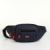 Lightning waist bag, 3 outer pockets, blue color