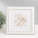 Photo frame plastic worlds 20x20 cm, white (plastic screen)