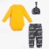 Set: body, cap and pants crumb I "Dogs", height 68-74 cm