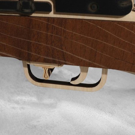 Souvenir wooden "Pistol-machine gun Shpagin PPSh-41"-4
