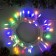 Garland “thread” 5 m with nozzles “needle”, IP20, transparent thread, 50 LED, glow of multi, 8 modes, 220 V