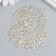 Glass beads 12/0 "cylinder. Silver" 10 g