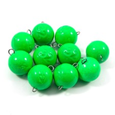 Cargo Cheburashka painted collapsible Yaman 10 pcs., 32 g, green