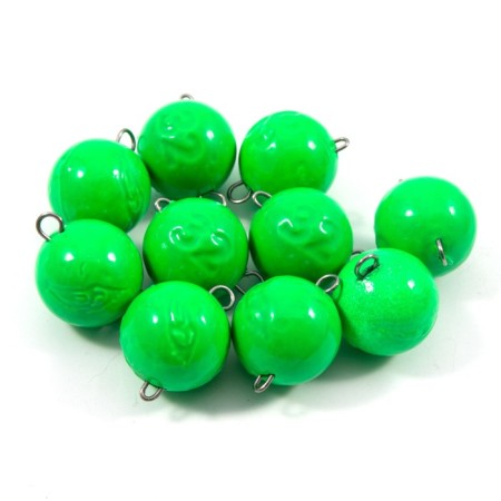 Cargo Cheburashka painted collapsible Yaman 10 pcs., 32 g, green