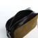 Cross-Bodi bag with zipper, olive color