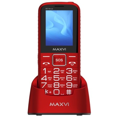 Cell phone Maxvi B21 DS Up Red