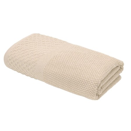Tainted towel "Grant", 450 gr, size 70x130 cm, cream color