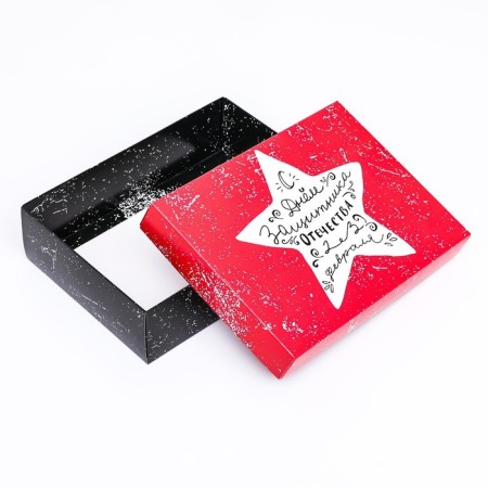 Gift box team "Star" 21 x 15 x 5.7-4