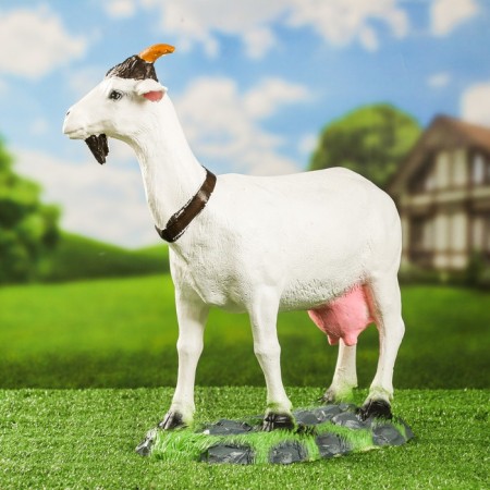 Garden figure "Small goat" 44x41x18 cm-1
