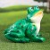 Garden Figure "Frog-Kvakushka" 30x30x25cm