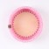 Baby basket, 16 x 7.5 cm, pink, cotton