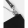 The half -ring for bags is double, d = 25 mm, thickness - 2.5 mm, 2 pcs, silver color