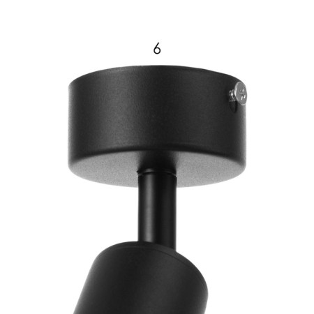 STAS "Palmi" LED 7W 4000K black 6x6x19 cm-6
