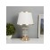Table lamp "Stylization" 1x40W E27+backlight LED 5W gold 21x21x36cm