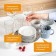 Synergetic "Yabloko" dishes, with an antibacterial effect, 5 liters