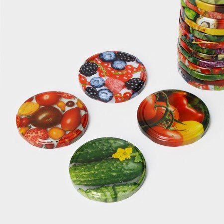 Komfi canning “Kaleidoscope”, TO-82 mm, metal, varnish, packaging 20 pcs-2