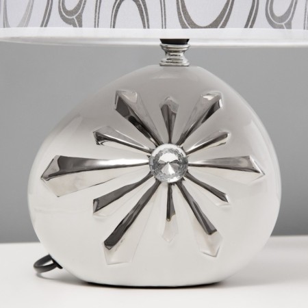 Highway lamp "Zara" E14 40W white silver 25.5x18x35cm-4