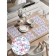 A set of napkins for setting the table "Easy to flight", rectangular, rounded edges, size 30x46 cm, 4 pcs