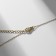 Pendant-cooler "mini" eye, colored in gold, 38 cm