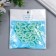 Decor for creativity Plastic "Ring for the chain" pastel green set 25 pcs 2.3x1.65 cm