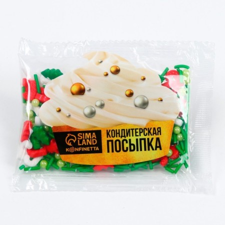 Sugar confectionery: red, green, white, 25 g.-1