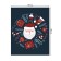 The tablecloth “Happy Santa Claus”, rectangular, oxford, size 145x180 cm