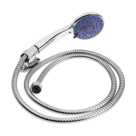 Shower mixer Zein Z3725, two -wound, watering can 3 modes, hose 150 cm, chrome-7