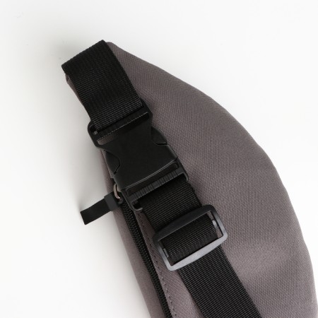Board belt on lightning, external pocket, gray color-3