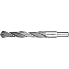 Zubrov metal drill, steel P6M5, protected shank, 16 x 178 mm, class in