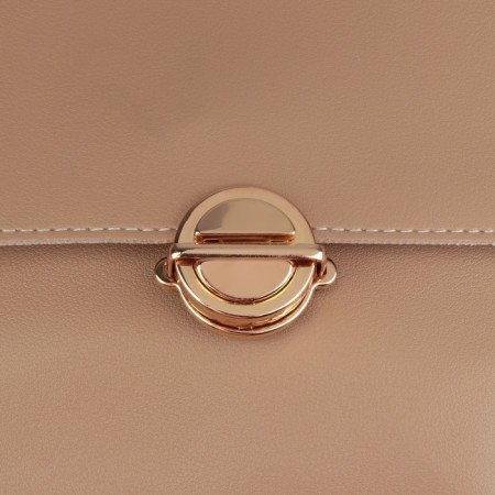 Bag -3 × 3 cm fastener, golden color-4