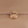 Bag -3 × 3 cm fastener, golden color