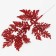 Decorative twig "amazement" in red, 0.3 × 12 × 28 cm
