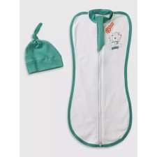 Пелёнка кокон с шапочкой Rant Twin Newborn BOO, рост 62 см