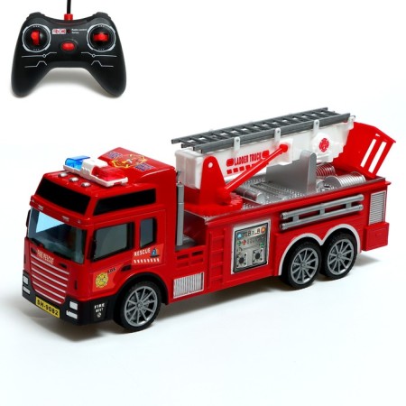 Radio -controlled "Firefight" machine, with a retractable staircase, works from batteries