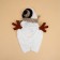 New Year. Costume "New Year's Snowman", size XL (DS 40, og 50 cm)