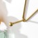 Hooks decorative metal with a shelf "Golden Star" 28x9x28 cm