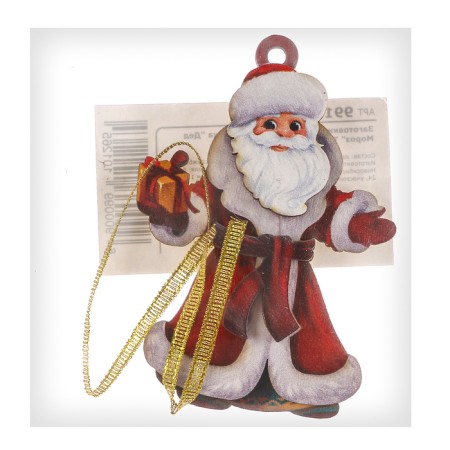 New Year's prefabricated pendant on the Christmas tree "New Year! Father Frost"-6