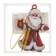 New Year's prefabricated pendant on the Christmas tree "New Year! Father Frost"