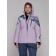 Ski jacket female winter, size 52, purple color