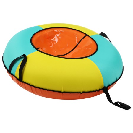 Winter Star tubing-vatter, Czech diameter 100 cm, red/yellow color-9