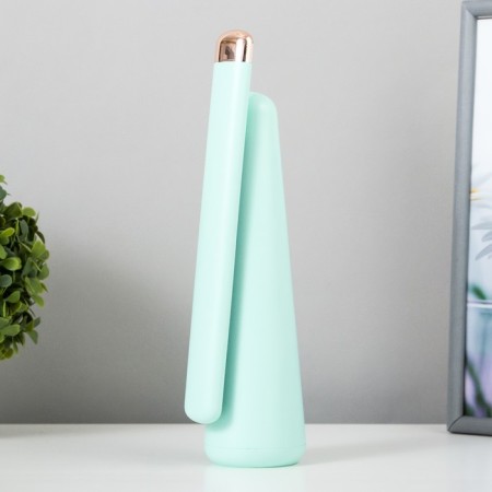 Table lamp "Strike" LED 3 modes 1.5W USB green 6.8x6.8x28.5 cm Risalux-5