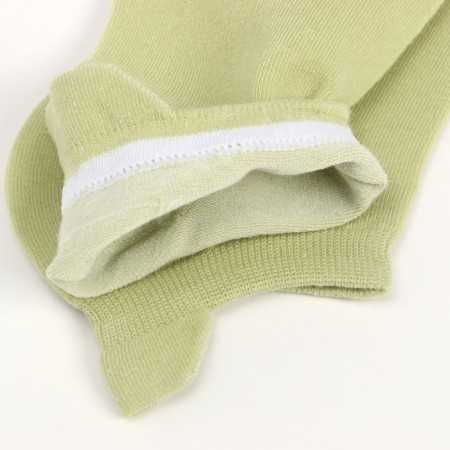 Women's socks shortened, light green color, size 36-40-3