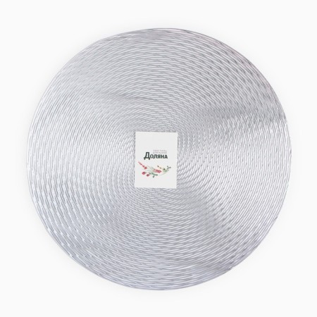 Napkin Serving shares tsex. Serebro, D 38 cm-3