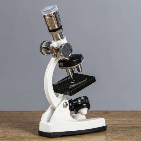 Microscope "Practice", a multiplicity of an increase in 1200x, 400x, 100x, in the case-8