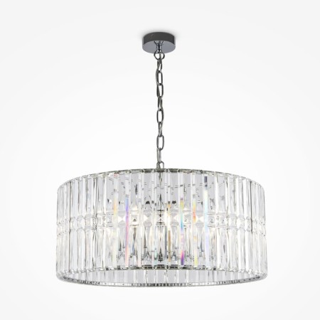 Suspended lamp Maytoni Mod094PL-08CH, 8CHE14, 60W, 60x60x89.5 cm, chromium color