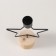 Summary metal, wood on 1 candle "Star" d = 2 cm 11x5.5x17.5 cm