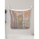 Organizer in a bath on suction cups "African abstraction", for storing toys and trifles, size 33x39 cm